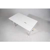 Ученический стол ErgoSmart Caravel (книжная полка Wooden space)