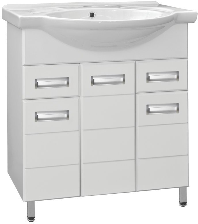 

Style Line Тумба под умывальник Ирис 75 2 ящика (для классической раковины)