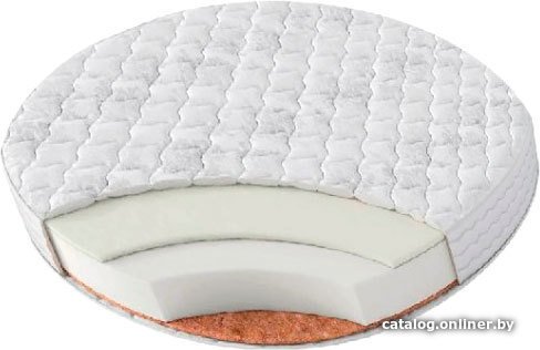 Матрас BamBola Round Holo Kokos 8 75x75x8