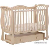 Классическая детская кроватка ЛЕЛЬ Маргаритка БИ 08.4