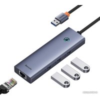 USB-хаб Baseus Flite Series 4-Port USB-A Hub B0005280A813-01