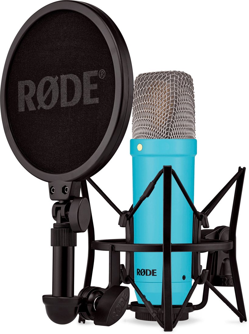 Проводной микрофон RODE NT1 Signature Series (голубой)