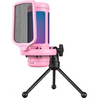 Проводной микрофон Tonor TC310 (розовый)