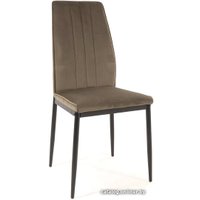 Стул Signal ATom Velvet (bluvel 77 оливковый/черный)