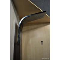 Душевая панель Leroy Titanium Black