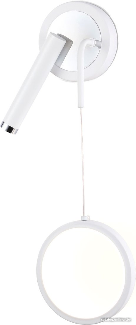 Бра Ambrella light LineTech FL51651/1+1 WH/CH (белый/хром)