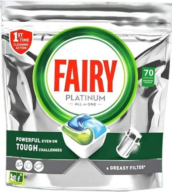 Fairy Platinum Все в 1 (70 шт)