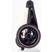 Универсальная коляска Rant MOWbaby Zoom PU (2 в 1, gold grey)