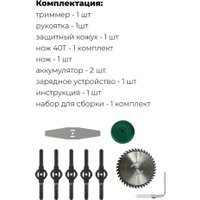 Триммер Favourite OBS 21 GT Set Promo (с 2-мя АКБ)