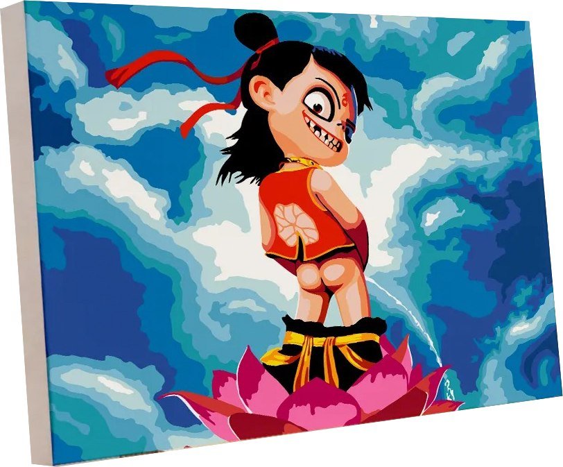 

Картина по номерам PaintLine Нэчжа PL-00381