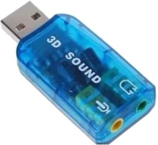 

USB аудиоадаптер C-Media Trua3D