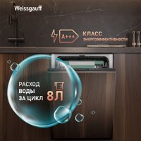 Встраиваемая посудомоечная машина Weissgauff BDW 4536 D Inverter Autoopen Timer Floor в Бобруйске