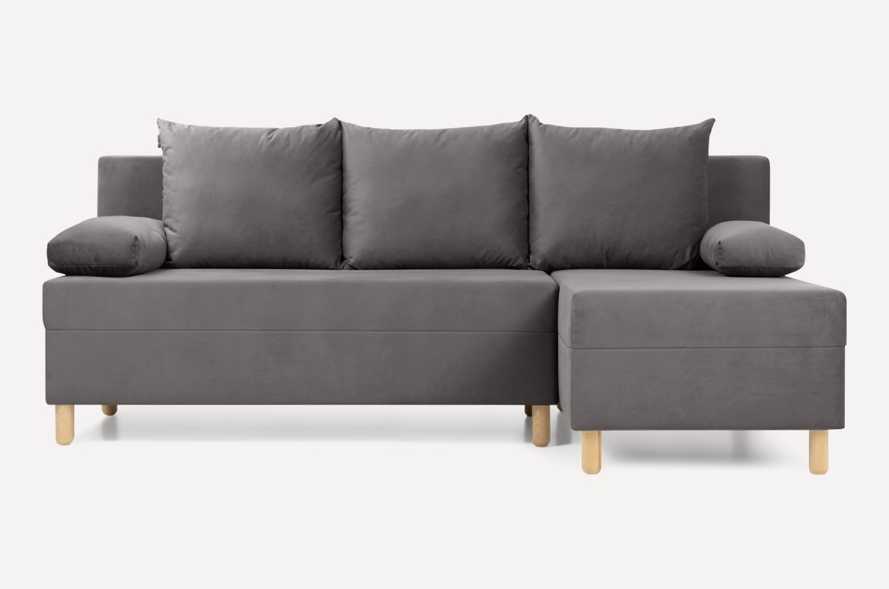 

Угловой диван Divan Амрано Velvet Grey 260008 (серый)