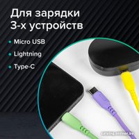 Кабель Sonnen USB Type-A - miroUSB/USB-Type-C/Lightning 513562