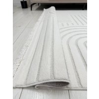 Ковер для жилой комнаты Radjab Carpet Поло Прямоугольник PL 255 12518RK (1.6x3, Cream)