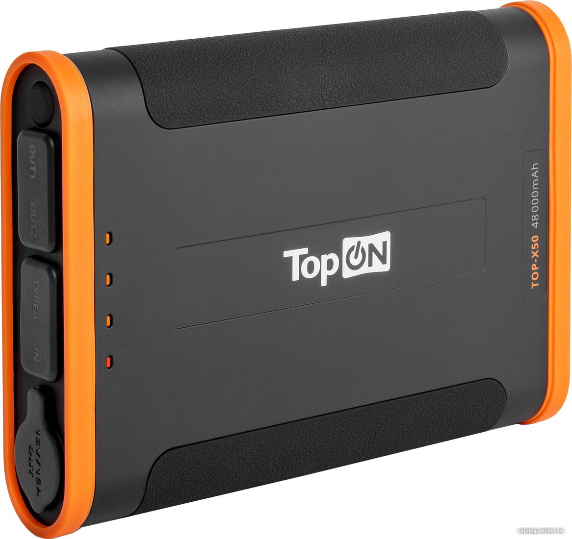 Внешний аккумулятор TopON TOP-X50 (черный/оранжевый)