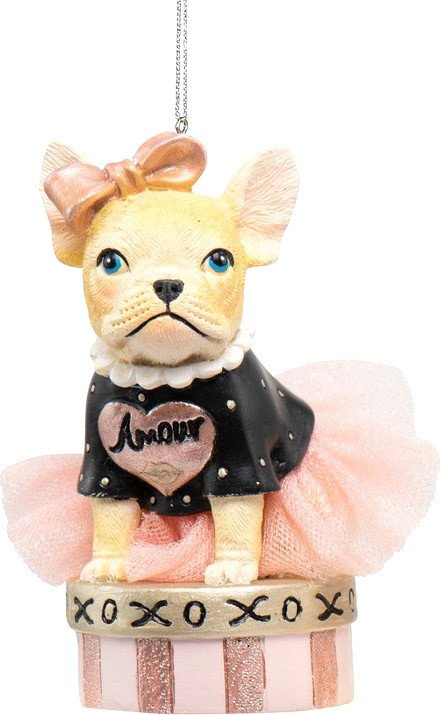 

Елочная игрушка Kurt S. Adler Французский бульдог-девочка ZCI3047_1