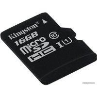 Карта памяти Kingston Canvas Select SDCS/16GBSP microSDHC 16GB
