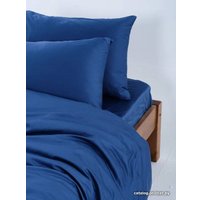 1.5-спальный комплект постельного белья GoodNight Сатин Делюкс 1.5 348380 (синий)