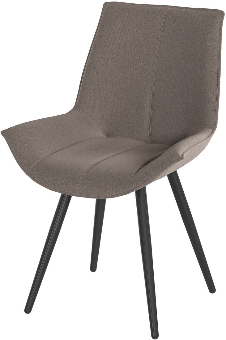 

Стул MK Status Монтана 580x890x580 (велюр бежевый/конус черный)