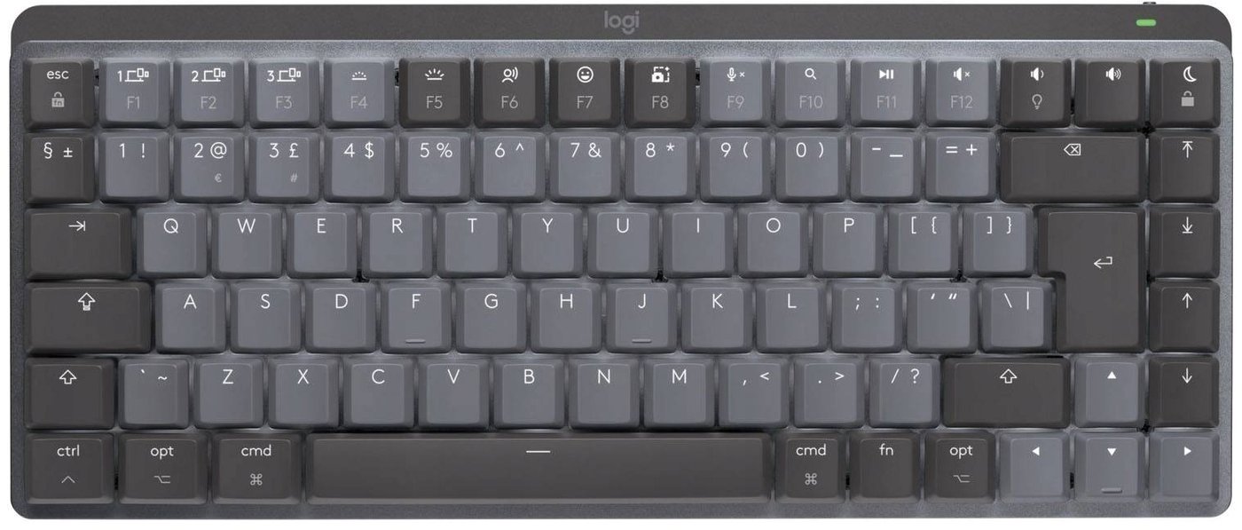 

Клавиатура Logitech MX Mechanical Mini Tactile for Mac 920-010837 (космический серый, нет кириллицы)