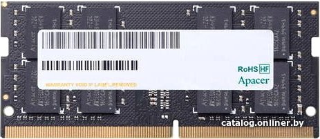 Оперативная память Apacer 4GB DDR4 SODIMM PC4-21300 AS04GGB26CQTBGH