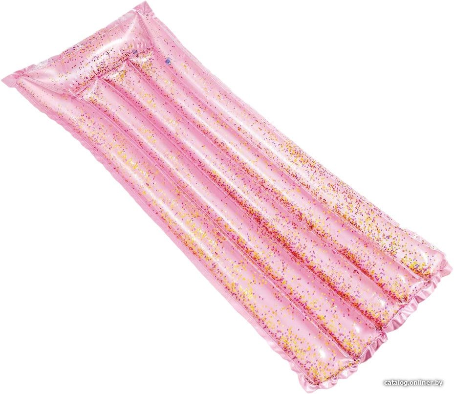 Надувной матрас для плавания Intex Pink Glitter 58720