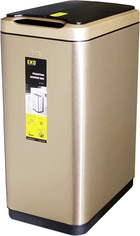 

Мусорное ведро Eko Phantom EK9277 30 л (золотая шампань)