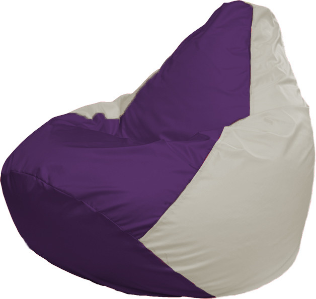 

Кресло-мешок Flagman Груша Г2.1-36 (фиолет/белый)