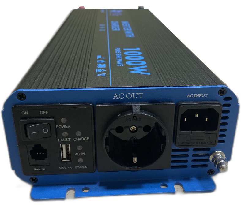 

Автомобильный инвертор AAG RSC1000P 1000w (с 12v на 220Вт)