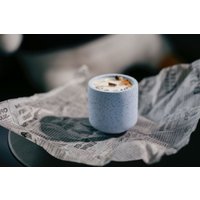 Ароматическая свеча EcoYou Северная клюква (форма Ecoyou, голубой)