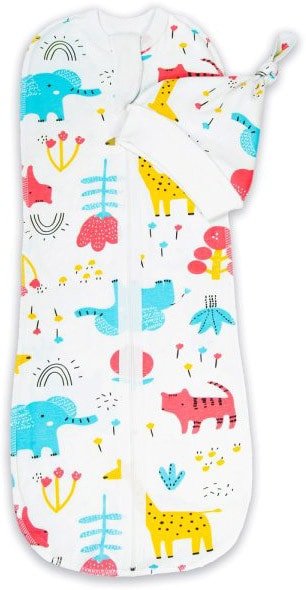 

Пеленка-кокон Amarobaby Soft Hugs Зоопарк (р-р 56-68)