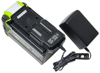 Аккумулятор с зарядным устройством Greenworks G40B4 + G40UCM2M (40В/4 Ач + 40В)