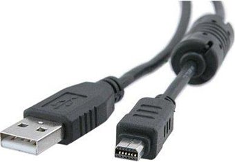 Кабель Zarrumi CB-USB6 USB Type-A - USB 8-pin (1 м, черный)