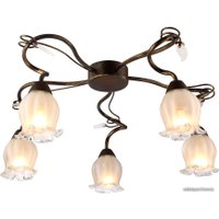 Припотолочная люстра Arte Lamp Glamore A7449PL-5BR