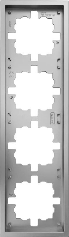 

Рамка Lezard Zima 704-7400-149 (серый матовый)