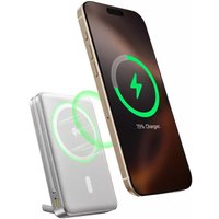 Внешний аккумулятор Baseus Nomos Qi2 Magnetic Power Bank 10000mAh (серебристый)