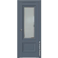 Межкомнатная дверь ProfilDoors 2.90U L 70x200 (антрацит, стекло square матовое)