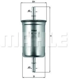 

Топливный фильтр Mahle Knecht KL591
