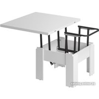 Стол-трансформер AMI Трансформер Элит (белый матовый)