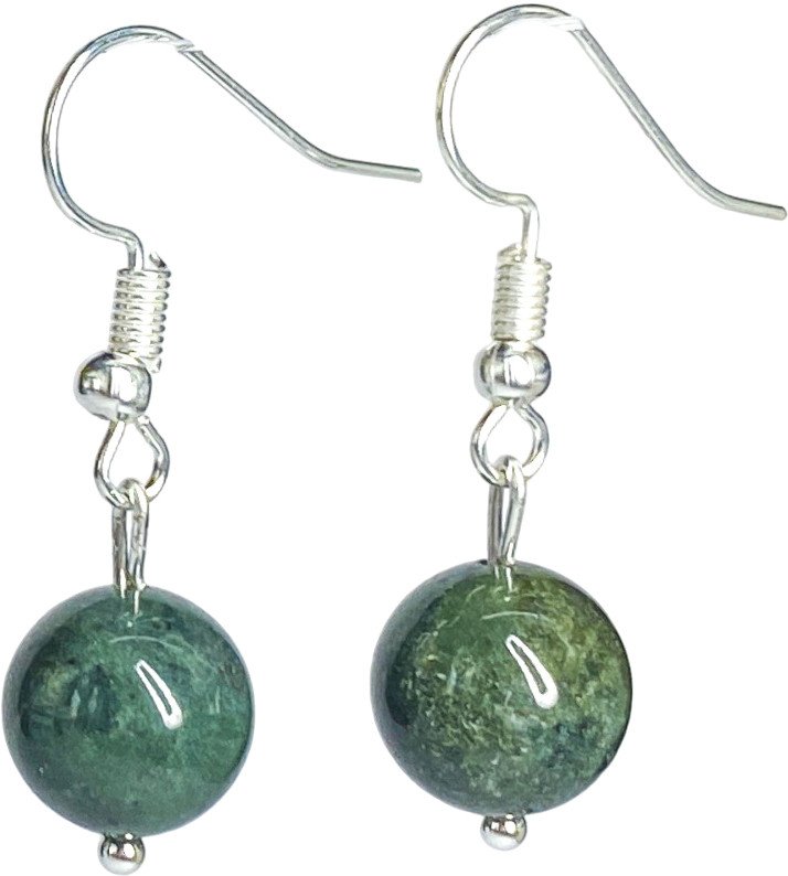 

Серьги Wolves Элитная Яшма 40916 №2 (зеленый)