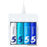 Аккумуляторы + зарядное ZMI PB421 + AA 4x2900mAh