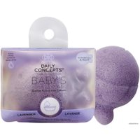 Губка детская Daily Concepts Your Baby's First Sponge Lavender DC27