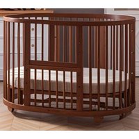 Кроватка-трансформер Bambini 20.16.20_38_141 (с маятником, коричневый) в Борисове