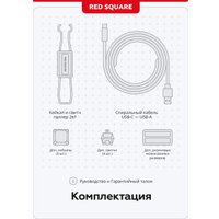 Клавиатура Red Square Alumix TKL Gray Matter (g3ms Sapphire)