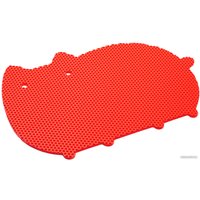 Коврик под миску Alicosta ЭВА 600x400 кот (соты/красный )