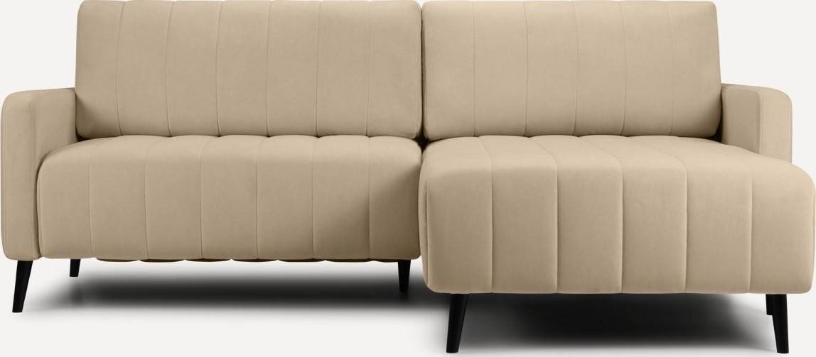 

Угловой диван Divan Маркфул Velvet Light 134903 (бежевый)