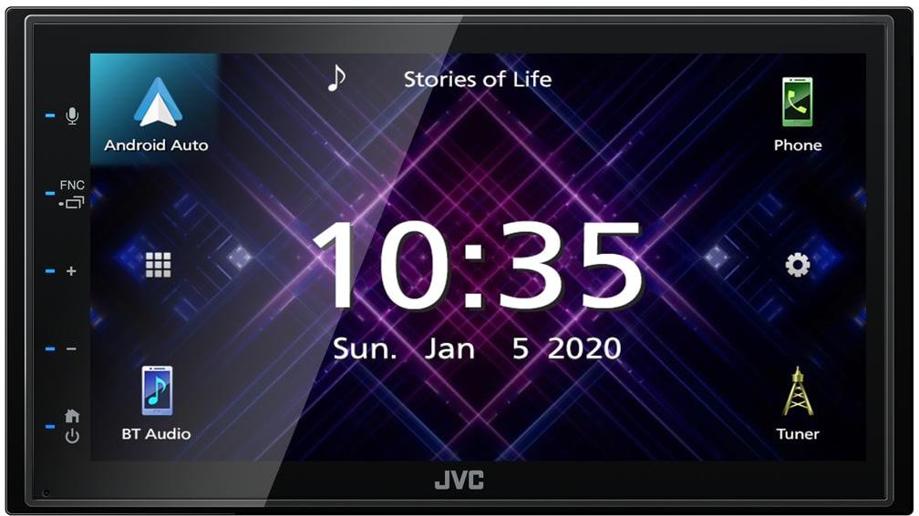 

USB-магнитола JVC KW-M560BT