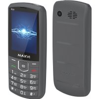 Телефон Maxvi P33 (серый)