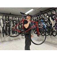 Велосипед P3 Cycles 2x8 700c S 2025 (красный)